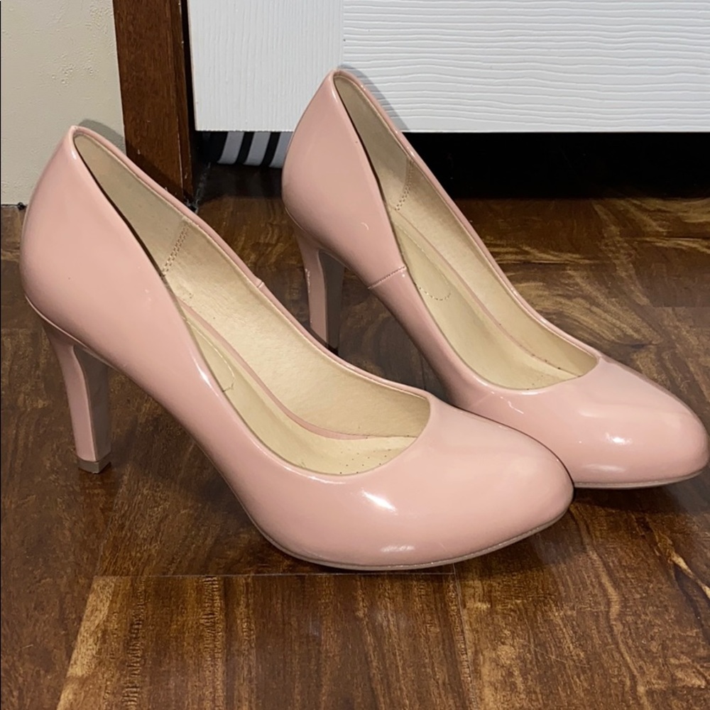 Pale Pink Y-Not Brand Heels